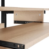 thumbnail of tectake Scrivania Fife 80x65,5x130,5cm - Industriale legno chiaro, rovere Sonoma - 404727