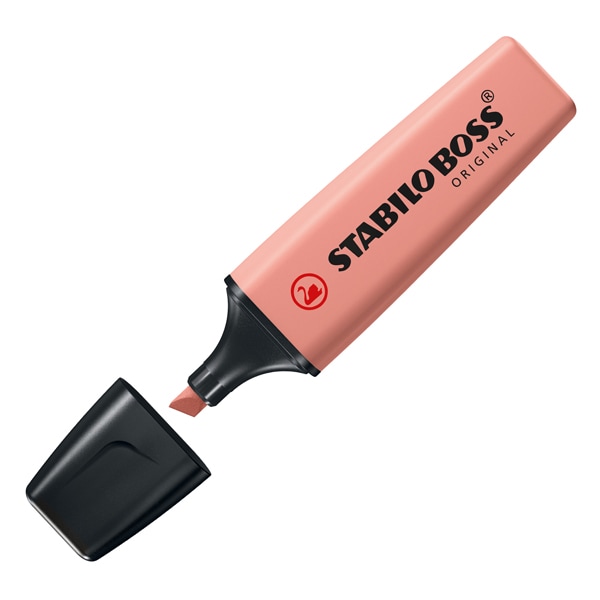 STABILO surligneur BOSS ORIGINAL NatureCOLORS orange rouille