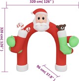 thumbnail of vidaXL Aufblasbarer Weihnachtsbogen mit LEDs 320 cm