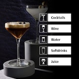 thumbnail of Libbey 12er Set Coupe Gläser -PRISM- 237 ml, Ø 10 cm, H: 16,5 cm