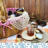 thumbnail of 20 Leeren Glas-Marmeladengläsern 100ml - Glasgläser, Kleine Töpfe, Einmachgläser für Konserven, Glas-Honigtopf, Joghurtglas - Hochzeit