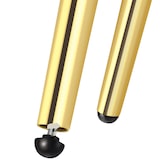 thumbnail of tectake Conjunto de cadeiras ASTANO veludo, design de nó - Conjunto de 4 cor de areia/dourado