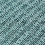 thumbnail of Teppich Balkon Unifarben Pflegeleicht Waschbar Strapazierfähig Terrasse Küche Blau 140x200 cm OEKO-TEX Gekettelt – ORIANA von Kadima Design