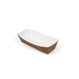 thumbnail of Premium Quality, Snackbakjes A7, karton 9 x 7 x 3,5 cm bruin / wit