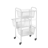 thumbnail of Carro Multiuso 3 Cestos Extraíbles SAN DIEGO de Metaltex. Color Blanco