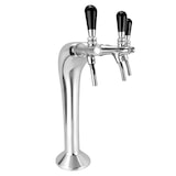 thumbnail of BieTal® Classic Cobra Schanksäule Zapfsäule 3-leitig 7mm verchromt & Schankhähne