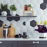 thumbnail of Relaxdays Schrankeinsatz, Bambus, HxBxT: 14 x 24,5 x 24,5 cm, Regaleinsatz für Arbeitsplatte & Küchenschrank, natur