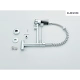 thumbnail of Björn |Gastronomy torneira de água fria de furo único de parede cromada| cozinha profissional em aço inoxidável para dois duches| lavatório duplo