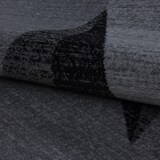 thumbnail of Teppich Waschbar Sterne Modern Strapazierfähig Esszimmer Flur Läufer Grau 80x300 cm OEKO-TEX Schadstoffgeprüft – INN von Kadima Design