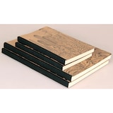 thumbnail of Clairefontaine 4x Le Cerisier Blanc, Notizbuch mit flexiblem Einband A5 14,8x21 cm, 80 Blatt, liniert, Rücken mit Leinenbezug, sortiert - 116041C