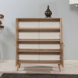 thumbnail of Dmora Credenza Dgiannin, Buffet da soggiorno, Madia da salotto, Dispensa da cucina, 95x36h111 cm, Quercia