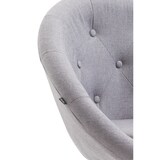 thumbnail of Barhocker London V2 Stoff grau/chrom