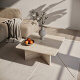 thumbnail of Teppich Waschbar Nordisch Modern Esszimmer Flur Creme 140x200 cm OEKO-TEX Fußbodenheizung geeignet Gekettelt – LAVAREDO von Kadima Design