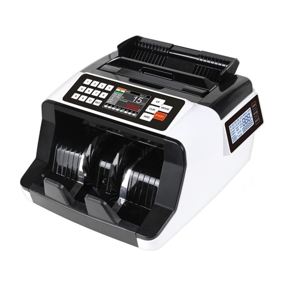 Contador y detector de Billetes COSHANO Denominación Mixta, EUR, USD, GBP. Detección UV, MG, MT, IR
