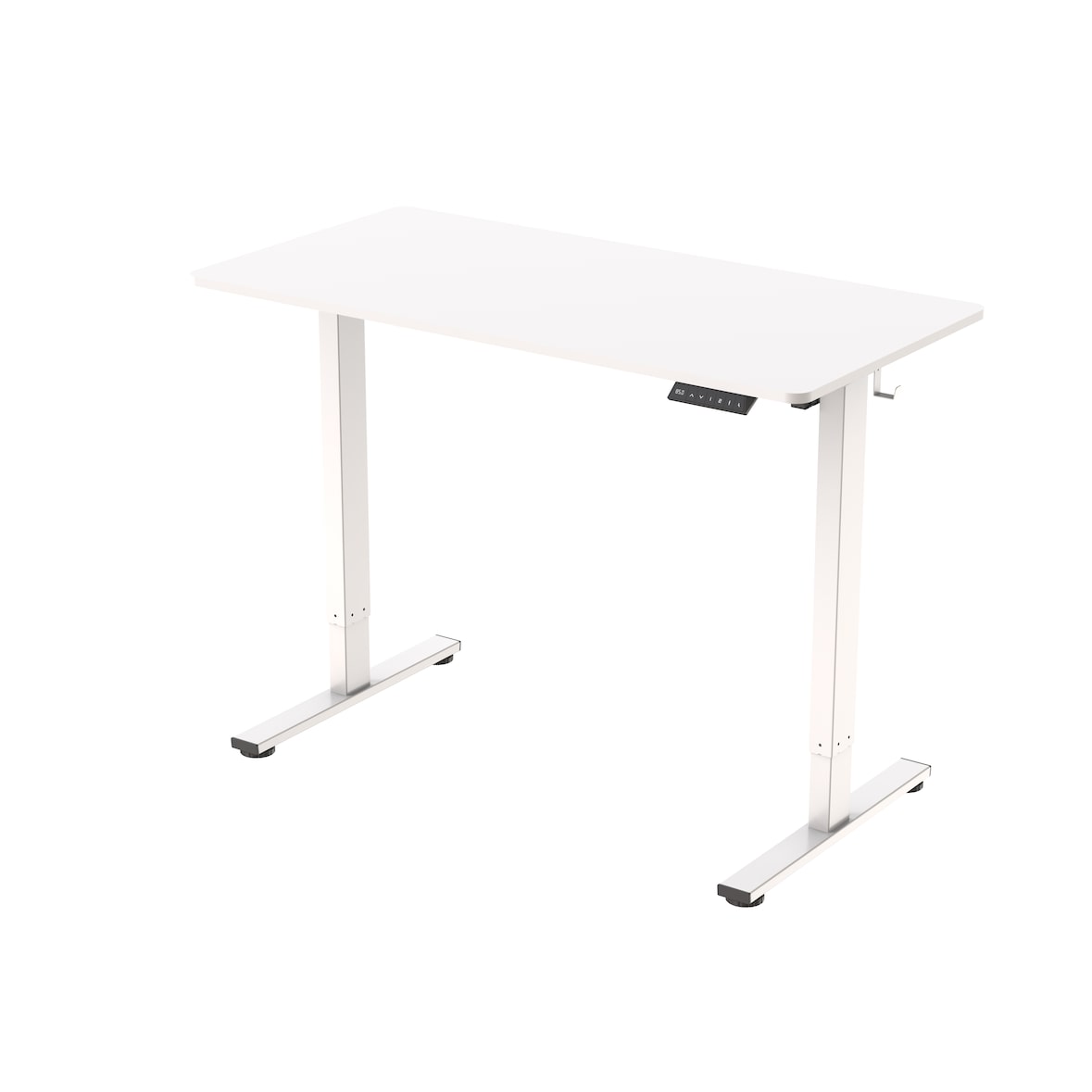 SIGMA Bureau, spaanplaat, 1200 x 600 mm, in hoogte verstelbaar, wit