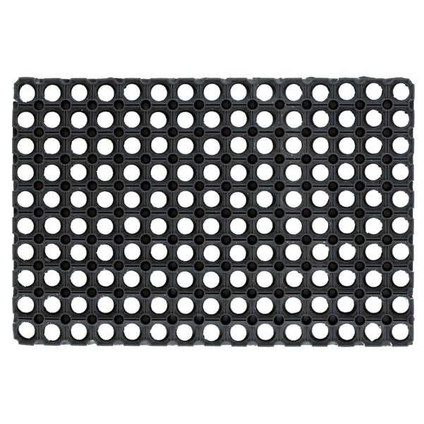 Velcoc, Zerbino Gummy, 100 x 150 cm, nero