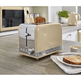 thumbnail of SWAN STRP2070CNEU Retro Set Frühstück, Wasserkocher 1,8 L, 2 Breitschlitz-Toaster, Mikrowelle 20 L, Creme, 850W
