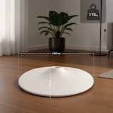 thumbnail of Ronde bodemplaat in 4 maten wit/38,5 cm