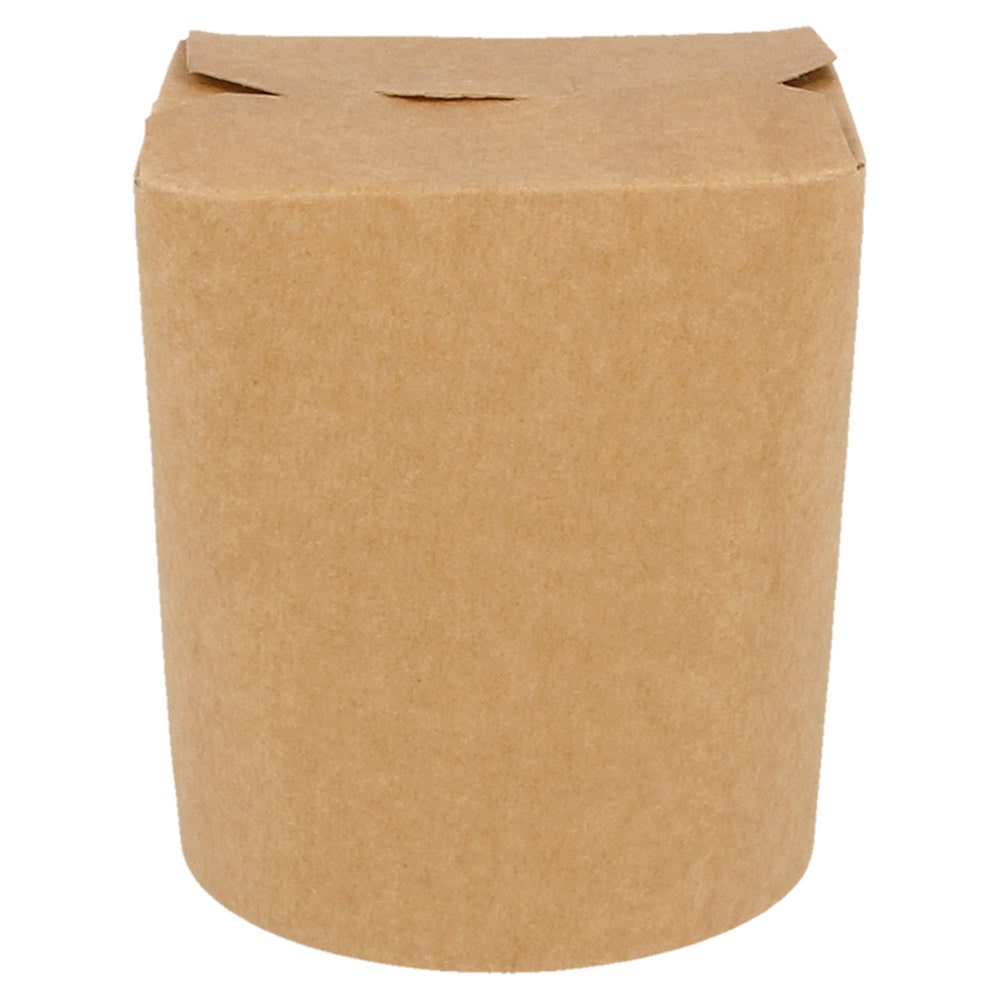 Envases Multiuso Microondables 480 Ml 275 + 25 Pe G/M2 Ø8X9 Cm Natural Kraft (50 unidades)