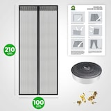 thumbnail of VerminBuster Vliegengordijn Magnetisch - Luxe Deurhor - 210 x 100 cm - Deurgordijn - Horgordijn Deur