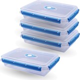 thumbnail of Frischhaltebox 2L - Brotdose im Set Blau - 4er Pack ( 4 Stück )