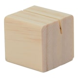 thumbnail of Securit® Lot de 6 Portes-étiquettes en bois + 6 Étiquettes Ardoises – Feutre-craie inclus