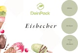 thumbnail of DeinPack Eisbecher 25 Stück Speisebecher weiß unbedruckt 550 ml runde