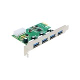thumbnail of Delock PCI Express Card > 4 x external USB 3.0 USB-Adapter 2.0 x1
