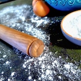 thumbnail of MAYSTERNYA Extra langer Teigroller aus Holz – 70 x 3,3 cm - Braun