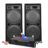 thumbnail of Pack Sono Ibiza Sound 7000W Total 2 Enceintes Bm Sonic 2000W - Ampli ventilé 3000W - Câbles - Mariage, Salle des fêtes DJ Soirée