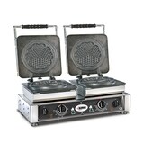 thumbnail of GMG - Waffeleisen Amore-M - 2x (Ø 17cm) - Wechselbare Backplatte & einfache Montage - 50° bis 300°C - Leichte Reinigung