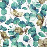 thumbnail of Home Fashion, Eucalyptus Leaves, Cocktail-Servietten aufgefaltetes Maß 25 cm x 25 cm, im Viertelfalz, 20 Stück pro Pack, 12 Pack pro Karton