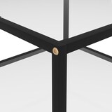 thumbnail of Table basse Transparent 60x60x35 cm Verre trempé Modèle Apex Stella Élite