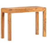 thumbnail of Mesa consola madera maciza de acacia acabado miel 110x40x76 cm