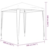 thumbnail of vidaXL Partyzelt 2x2 m Blau