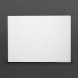 thumbnail of Grote, dikke, witte Hygiplas-snijplank met lage dichtheid