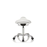 thumbnail of Sattelhocker / Sattelstuhl ORTHO SIT Kunstleder weiß hjh OFFICE