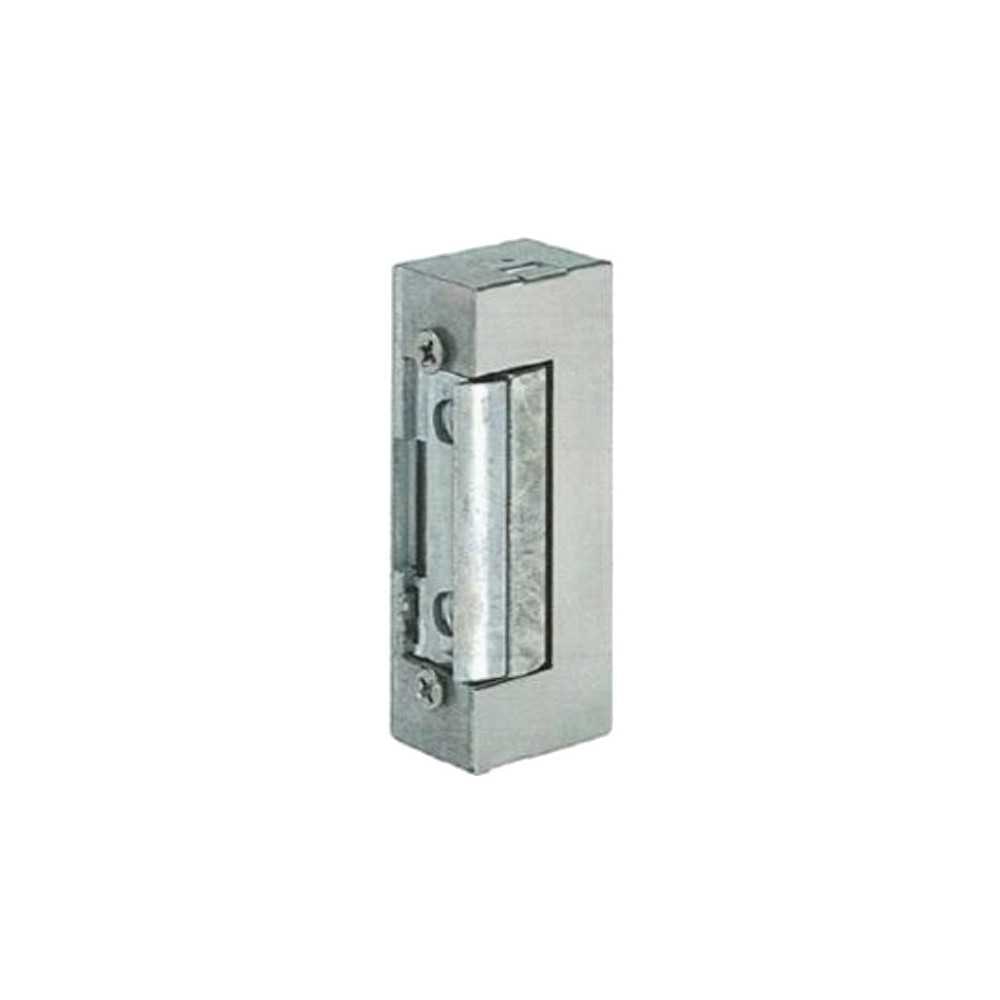 Gâche électrique SPE73 métal argent compact 12 V EFF EFF