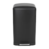 thumbnail of Kitchen Move Balde de Lixo com Pedal Inox GREENWICH preto 40L Aço inoxydable Preto