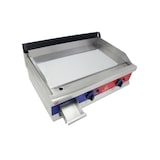 thumbnail of Gasfrit – Hardchroom roestvrijstalen gasplaat voor industrieel gebruik in restaurant 800 x 575 x 365 mm 6 kW