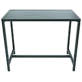 thumbnail of Décoshop26 - Mesa alta de exterior mesa de bar para jardín 105 x 130 x 65 cm estructura de acero con recubrimiento en polvo verde 04_0008733