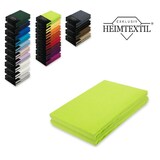 thumbnail of Doppelpack Jersey Spannbettlaken Premium Apfelgrün 200 x 220 cm