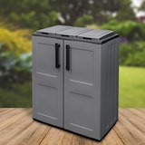 thumbnail of Armário de altura média 68x37x84cm ArtPlast Free em cor antracita