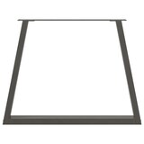 thumbnail of vidaXL Esstisch Beine V-Form 3 Stück Anthrazit 90x(72-73,3) cm Stahl