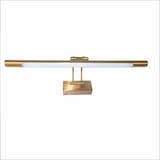 thumbnail of Applique LED da parete 8W 850lm, luce calda 3000K, orientabile e girevole, 50cm, finitura bronzo antico, ideale per quadri e specchi.