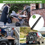 thumbnail of TRUTZHOLM 1 x Auffahrschiene 194 cm Traglast 200 kg Alu Auffahrrampe Verladerampe Rampe schwarz