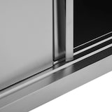 thumbnail of vidaXL Wandhängeschrank mit Schiebetüren 90×40×50 cm Edelstahl
