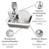thumbnail of WENKO Geschirrabtropfer Mod. Gaia faltbar Grau/Weiß