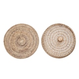 thumbnail of Bazar Bizar Cloche alimentaire en rotin 27x27 cm naturel marron