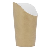 thumbnail of MONOUSO - Papieren Kraft voor Frietjes en Wraps Beker Ø8,1x14cm (55 Stuks)